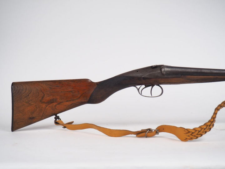 Fusil à canons fixe type Darne vendu par la maison Rivolier à St Etien