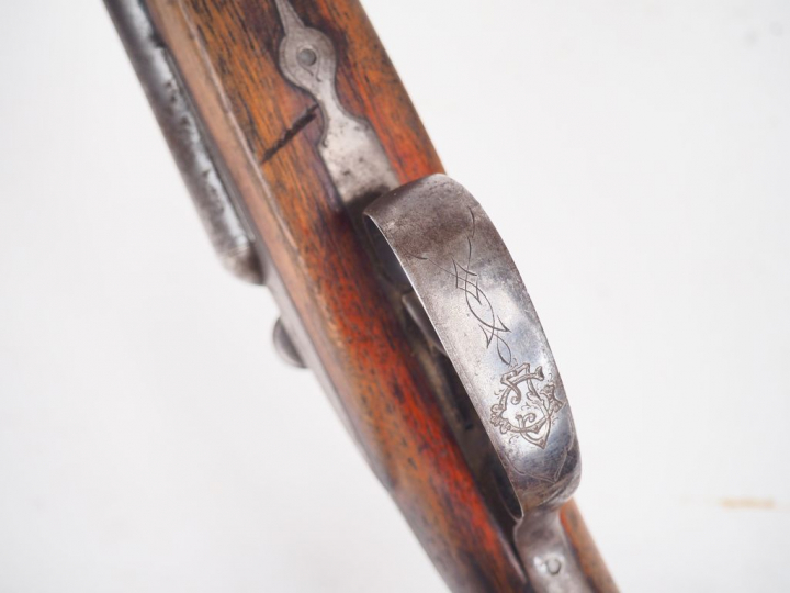 Fusil à canons fixe type Darne vendu par la maison Rivolier à St Etien