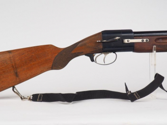 Vente aux enchères Fusil superposé stéphanois en calibre 12/70 Baby-Bretton, bascule et c