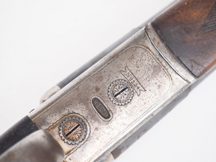 Fusil juxtaposé stéphanois Robust type 234 à éjecteur en calibre 12/70