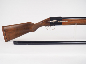 Vente aux enchères Fusil superposé stéphanois Baby-Breton calibre 12/70, version anodisé 