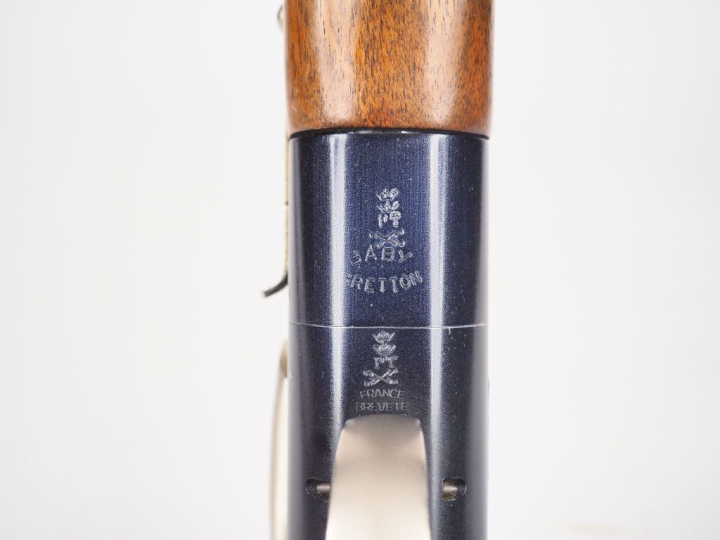 Fusil superposé stéphanois Baby-Breton calibre 12/70, version anodisé 