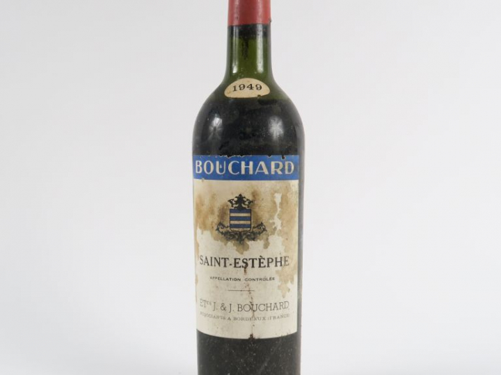 1 BOUTEILLE ST ESTEPHE BOUCHARD - 1949 - MEP