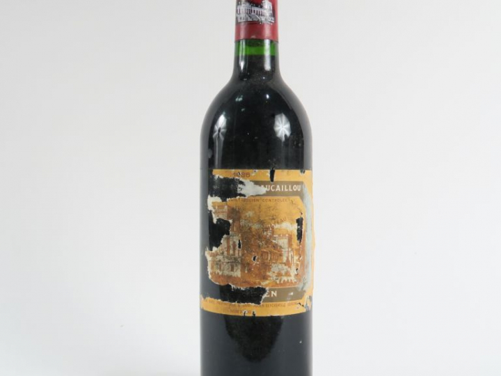1 BOUTEILLE CHÂTEAU DUCRU BEAUCAILLOU GCC ST JULIEN - 1986 - BG++/ETA