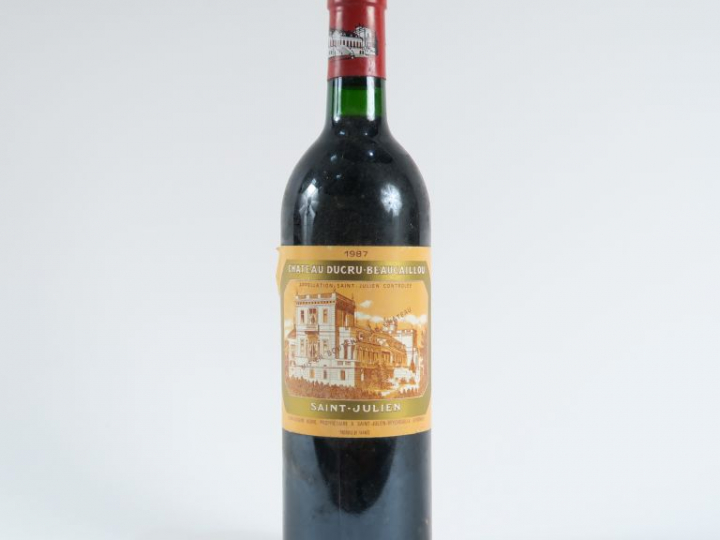 1 BOUTEILLE CHÂTEAU DUCRU BEAUCAILLOU GCC ST JULIEN - 1987 - BG