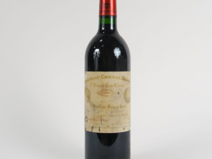 1 BOUTEILLE CHÂTEAU CHEVAL BLANC 1er GCC ST EMILION - 1994 - EA