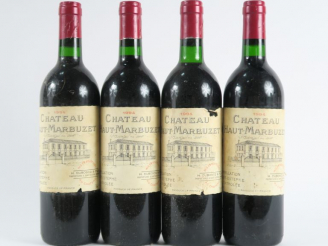 Vente aux enchères 4 BOUTEILLES CHÂTEAU HAUT MARBUZET ST ESTEPHE - 1994 - BG