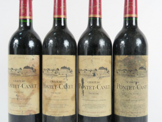 Vente aux enchères 4 BOUTEILLES CHÂTEAU PONTET CANET GCC PAUILLAC - 1994 - 2 EA/ELF