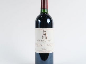 Vente aux enchères 1 BOUTEILLE CHÂTEAU LATOUR 1er GCC PAUILLAC - 1995 - BG