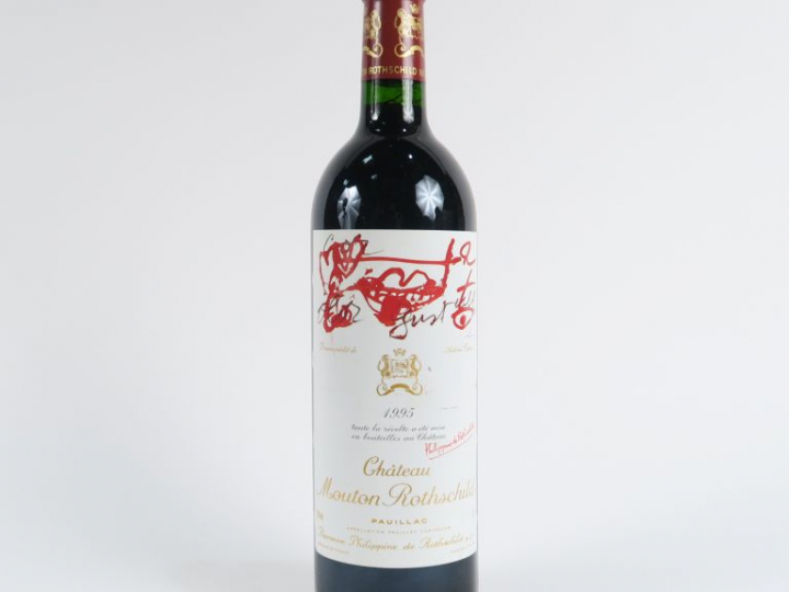 1 BOUTEILLE CHÂTEAU MOUTON ROTHSCHILD 1er GCC PAUILLAC - 1995