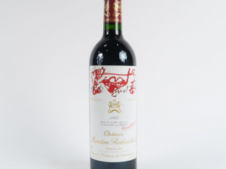 Vente aux enchères 1 BOUTEILLE CHÂTEAU MOUTON ROTHSCHILD 1er GCC PAUILLAC - 1995