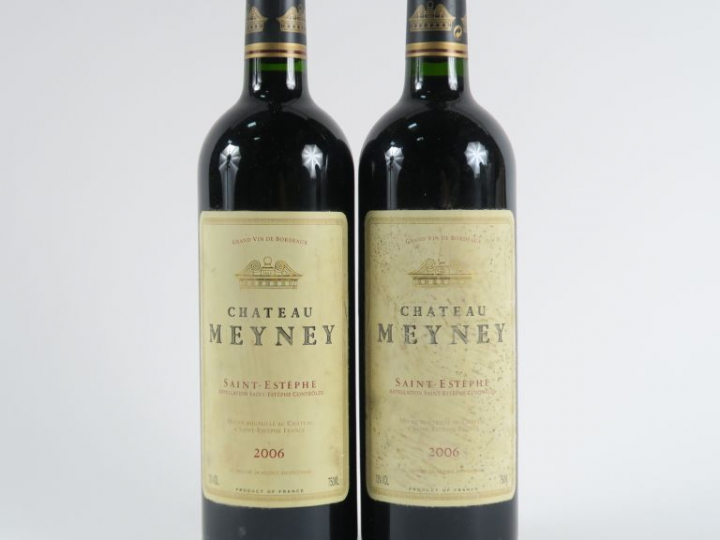 2 BOUTEILLES CHÂTEAU MEYNEY ST ESTEPHE - 2006