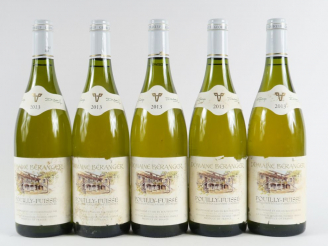 Vente aux enchères 5 BOUTEILLES POUILLY FUISSE DOMAINE BERANGER GEORGES DUBOEUF - 2013