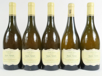 Vente aux enchères 5 BOUTEILLES ST VERAN 'VIEILLES VIGNES' DOMAINE DES DEUX ROCHES  - 4 d