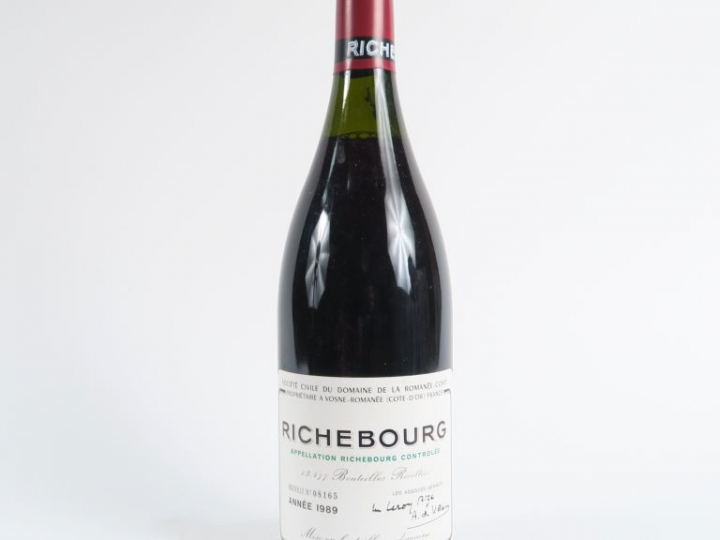 1 BOUTEILLE RICHEBOURG DOMAINE DE LA ROMANÉE CONTI - 1989 - 3,2 CM