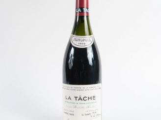 Vente aux enchères 1 BOUTEILLE LA TÂCHE DOMAINE DE LA ROMANÉE CONTI - 1989 - 4,5 CM