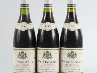 Vente aux enchères 3 BOUTEILLES POMMARD 1er CRU 'LES PERRIERES' RAYMOND LAUNAY - 1993