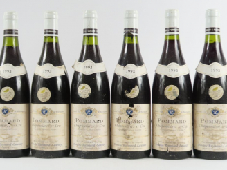 Vente aux enchères 6 BOUTEILLES POMMARD 1er CRU 'CHAPONNIERES' RAYMOND LAUNAY - 1993