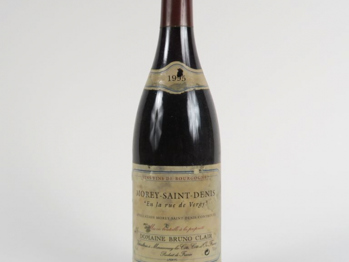1 BOUTEILLE MOREY ST DENIS 'EN LA RUE DE VERGY' BRUNO CLAIR - 1995