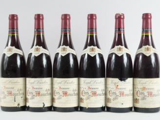 Vente aux enchères 6 BOUTEILLES BEAUNE CLOS DES MOUCHES JOSEPH DROUHIN - 1996 - ELA
