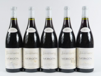 Vente aux enchères 5 BOUTEILLES MORGON DOMAINE DE LA JAVERNIERE GEORGES DUBOEUF - 2011