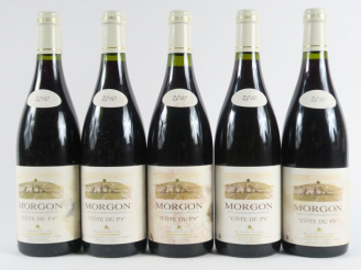 Vente aux enchères 5 BOUTEILLES MORGON 'CÔTES DU PY' GEORGES DUBOEUF - 2011