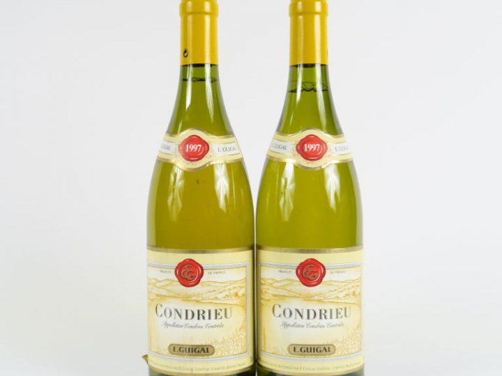 2 BOUTEILLES CONDRIEU E. GUIGAL - 1997
