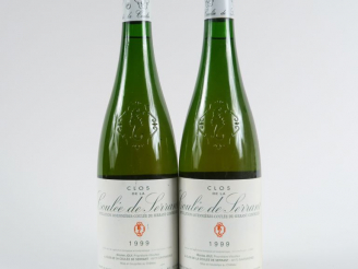 Vente aux enchères 2 BOUTEILLES CLOS DE LA COULÉE DE SERRANT NICOLAS JOLY - 1999