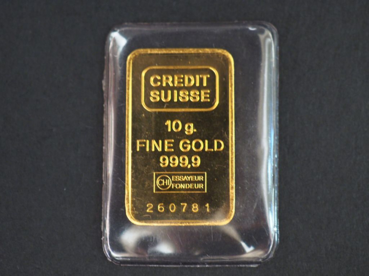 	Lingotin or 10 g. Numéroté 260781.  FRAIS ACHETEUR 10% TTC