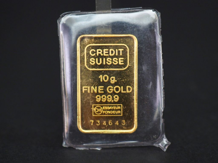 	Lingotin or 10 g. Numéroté 734643.  FRAIS ACHETEUR 10% TTC