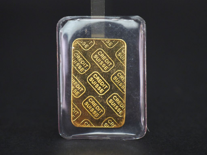 Lingotin or 10 g.  Numéroté 260786. FRAIS ACHETEUR 10% TTC