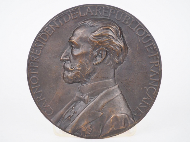 Jules Clément CHAPLAIN. "Carnot président de la république française".