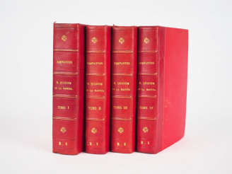 Vente aux enchères CERVANTES SAAVEDRA (Miguel de). El ingenioso hidalgo D. Quijote de la 