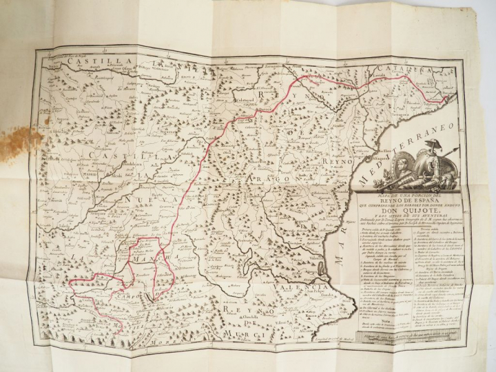 CERVANTES SAAVEDRA (Miguel de). El ingenioso hidalgo D. Quijote de la 