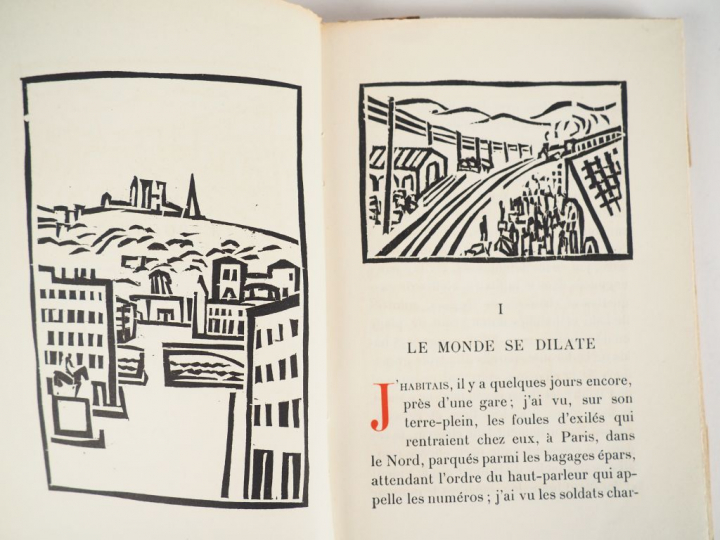 ARNOUX (Alexandre). Journal d'exil. Bois gravés par Etienne MORILLON. 