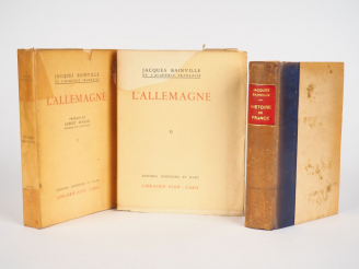 Vente aux enchères BAINVILLE (Jacques). Histoire de France. Paris, Arthème Fayard 1924. E