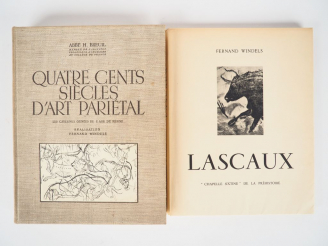Vente aux enchères BREUIL (Abbé H.). Quatre cents siècles d'Art Parietal. Les cavernes or
