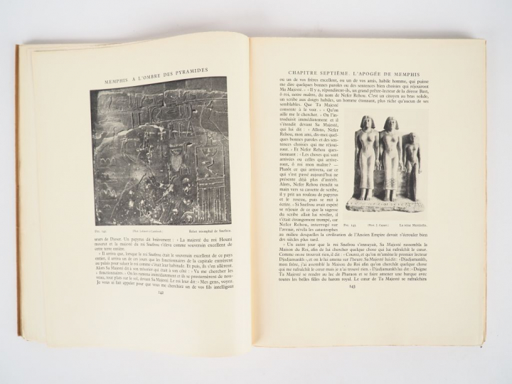 CAPART (Jean)-WERBROUCK (Marcelle). Memphis. A l'ombre des pyramides. 