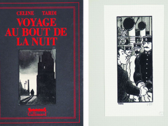 Vente aux enchères CELINE  - TARDI. Voyage au bout de la nuit. Paris, Futuropolis, Gallim