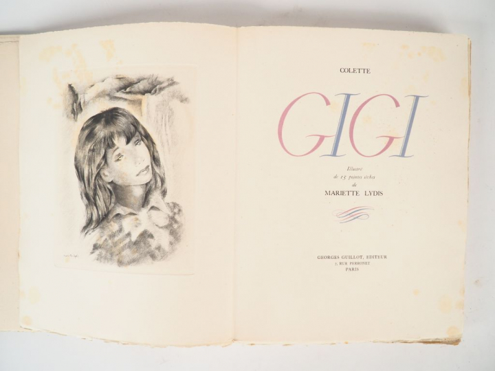 COLETTE. Gigi. Illustré de 15 pointes sèches de Mariette LYDIS. Paris,