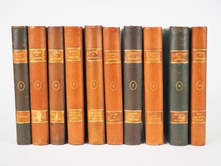 COURTELINE (George). Œuvres complètes. Illustrations de Dunoyer de Seg