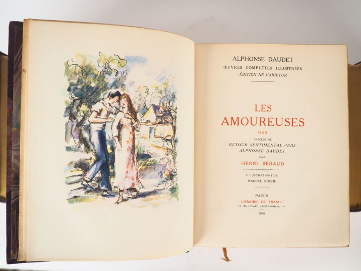 DAUDET (Alphonse). Œuvres complètes illustrées. Edition ne varietur. P