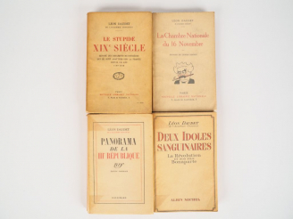 Vente aux enchères DAUDET (Léon). Le stupide XIXème siècle. Exposé des insanités meurtriè