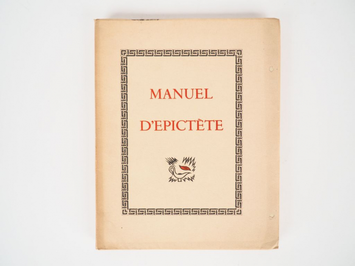EPICTETE. Manuel d'Epictète. Traduction nouvelle de Jean Michel Flandi