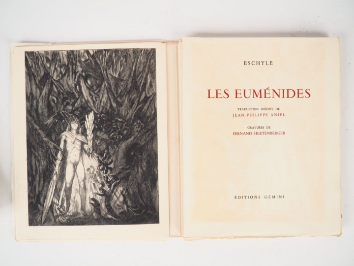 ESCHYLE. Les Eumérides. Traduction inédite de Jean-Philippe ANIEL. Gra