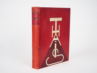 Vente aux enchères FRANCE (Anatole). Thaïs. Illustrations de Raphaël FREIDA. Paris, Plicq