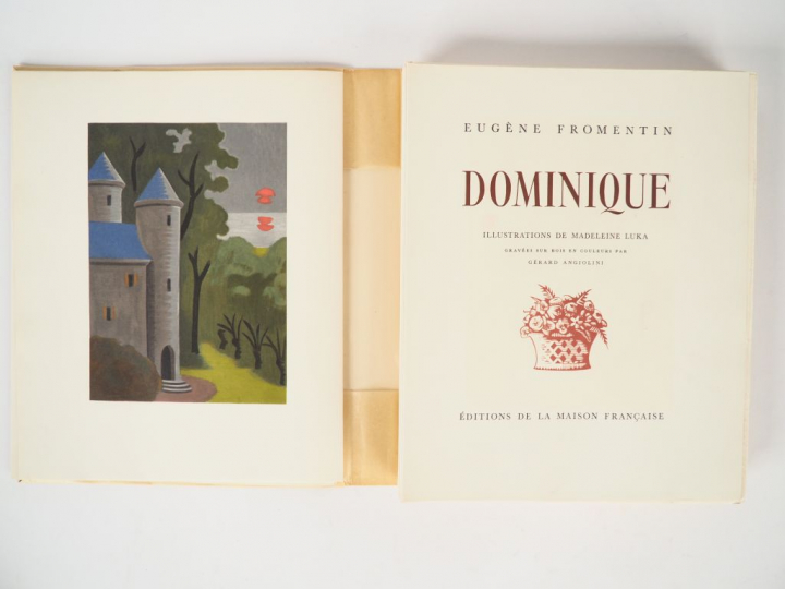 FROMENTIN (Eugène). Dominique. Illustrations de Madeleine Luka, gravée