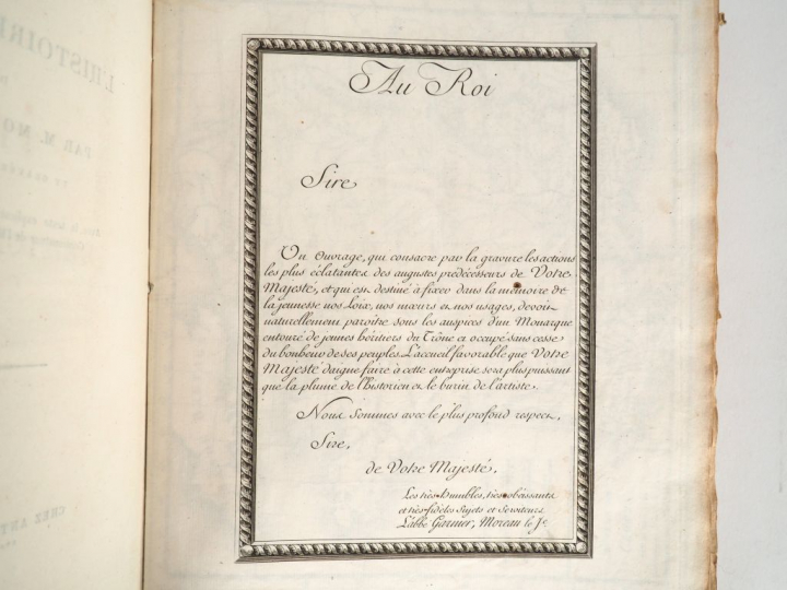 GARNIER (Abbé). Figures de l'Histoire de France dessinées par MOREAU l