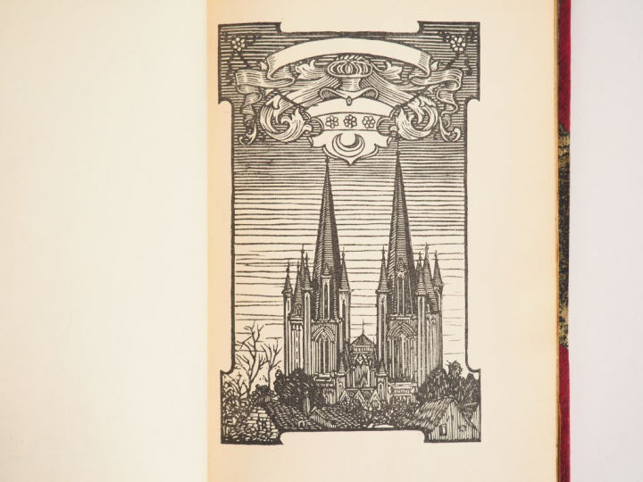 GOURMONT (Rémy de). La Petite Ville, suivie de Paysages. Frontispice e