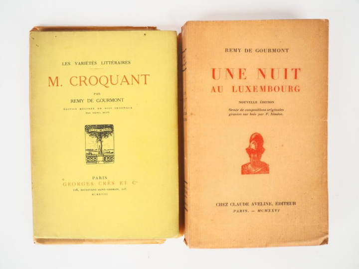 GOURMONT (Rémy de). M. Croquant. Edition ornée d'un portrait et de des
